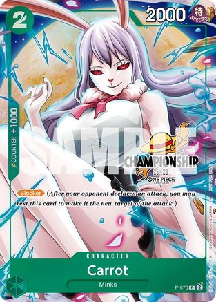 (P-070) Carrot (CS 25-26 Event Pack Finalist Ver.) - One Piece Promotion Cards Foil