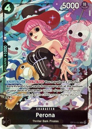 (OP10-092) Perona (Premium Card Collection -Best Selection Vol. 4-) - One Piece Promotion Cards Foil