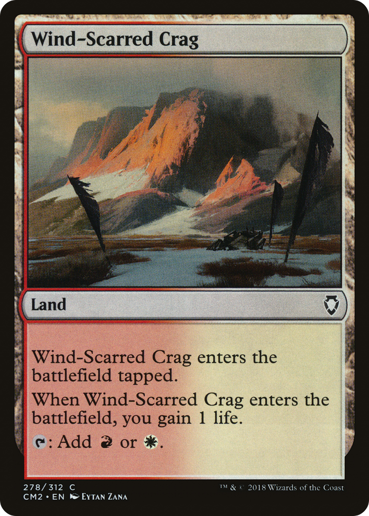 Wind-Scarred Crag (CM2-278) - Commander Anthology Volume II