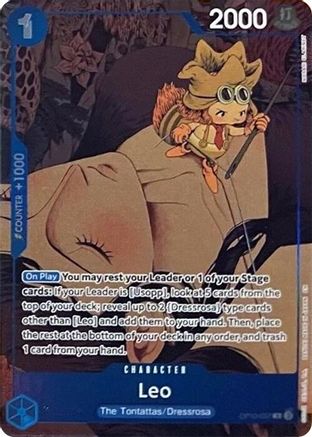 (OP10-057) Leo (Premium Card Collection -6 assort vol.1-) - One Piece Promotion Cards Foil