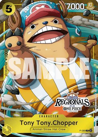 (P-089) Tony Tony.Chopper (Online Regional Participation Pack 2025 Vol.2) - One Piece Promotion Cards Foil