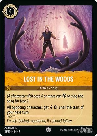 (028/204)  Lost in the Woods - Fabled  Cold Foil