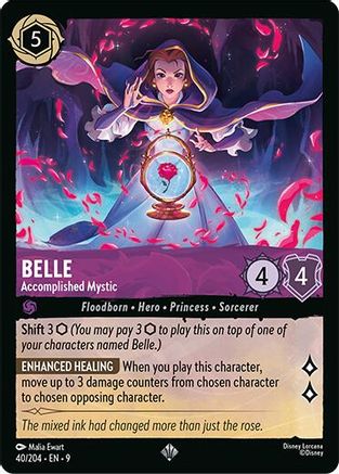 (040/204)  Belle - Accomplished Mystic - Fabled  Normal