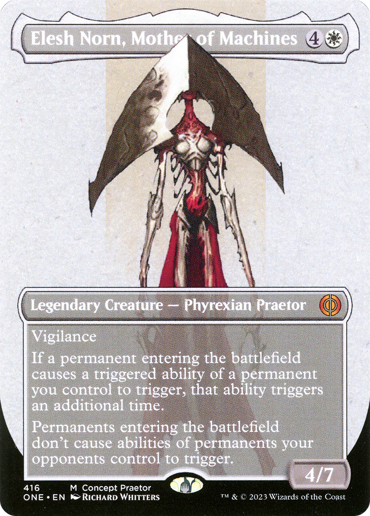 Elesh Norn, Mother of Machines (ONE-416) - Phyrexia: All Will Be One (Borderless)