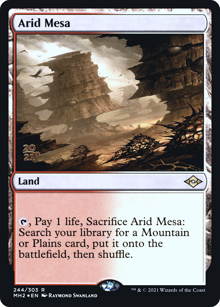 Arid Mesa (PRE-244) - Modern Horizons 2 Promos (Prerelease) Foil