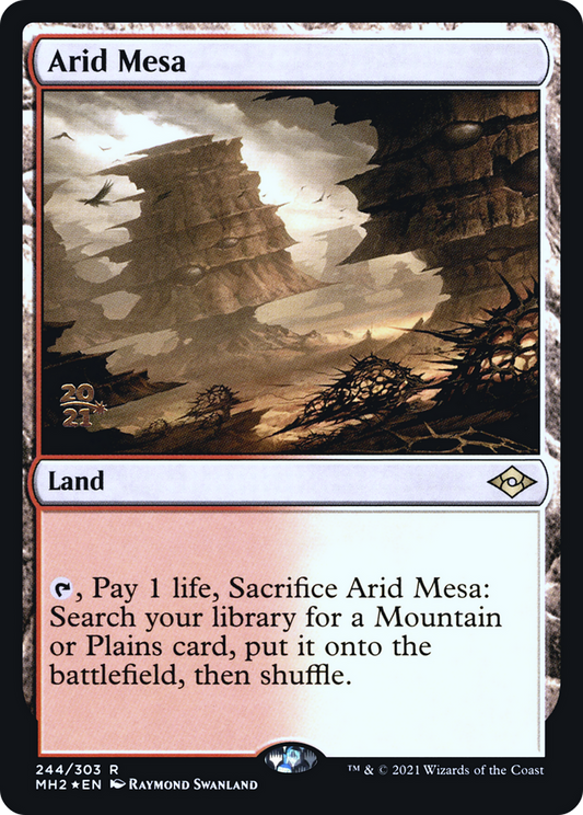 Arid Mesa (PRE-244) - Modern Horizons 2 Promos (Prerelease) Foil