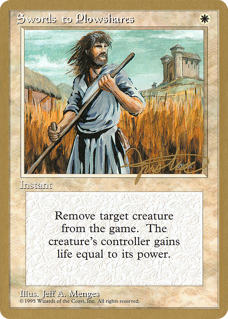 Swords to Plowshares (PTC-MJ52) - Pro Tour Collector Set