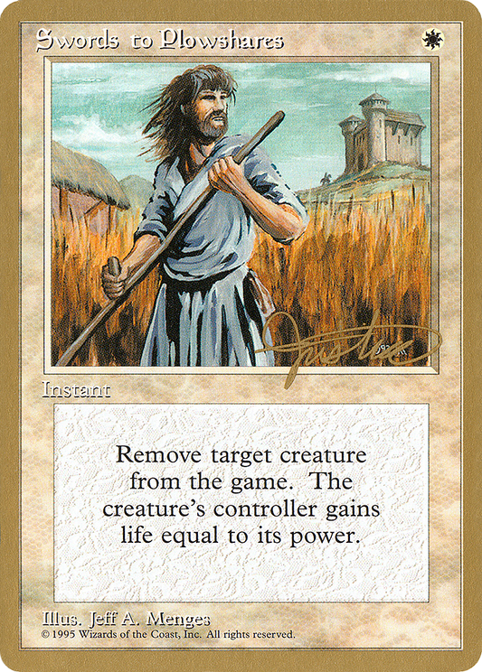 Swords to Plowshares (PTC-MJ52) - Pro Tour Collector Set