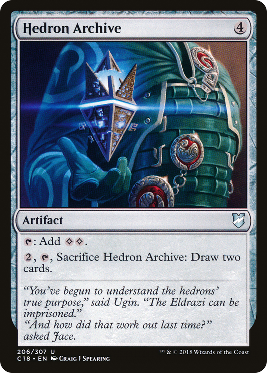 Hedron Archive (C18-206) - Commander 2018