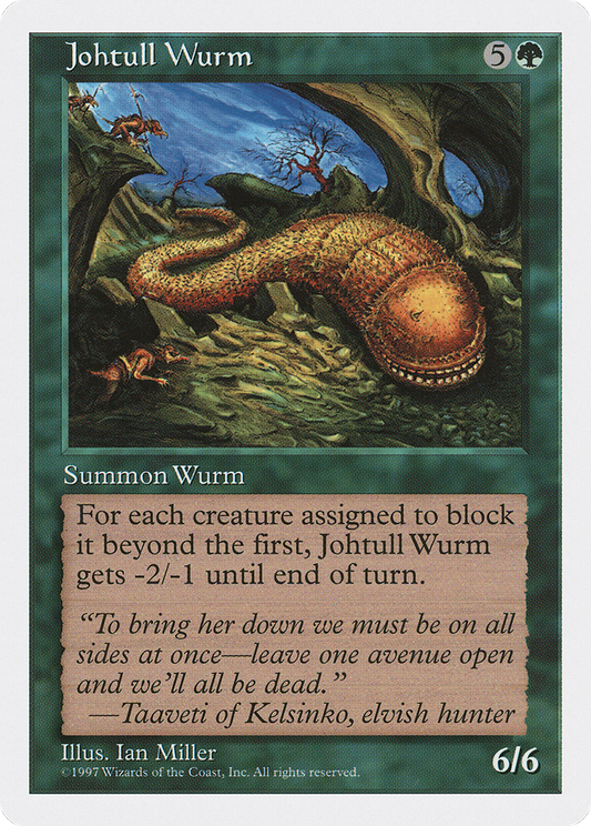 Johtull Wurm (5ED-306) - Fifth Edition