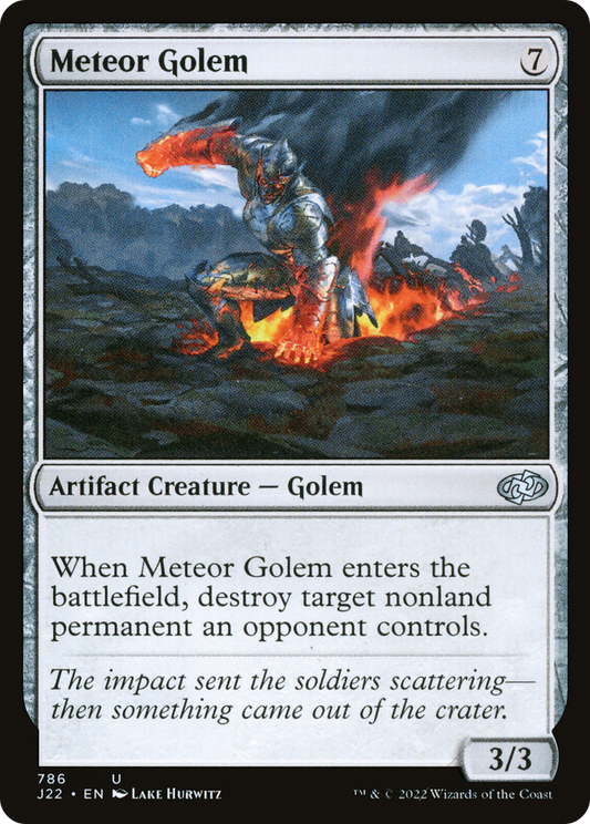 Meteor Golem (J22-786) - Jumpstart 2022