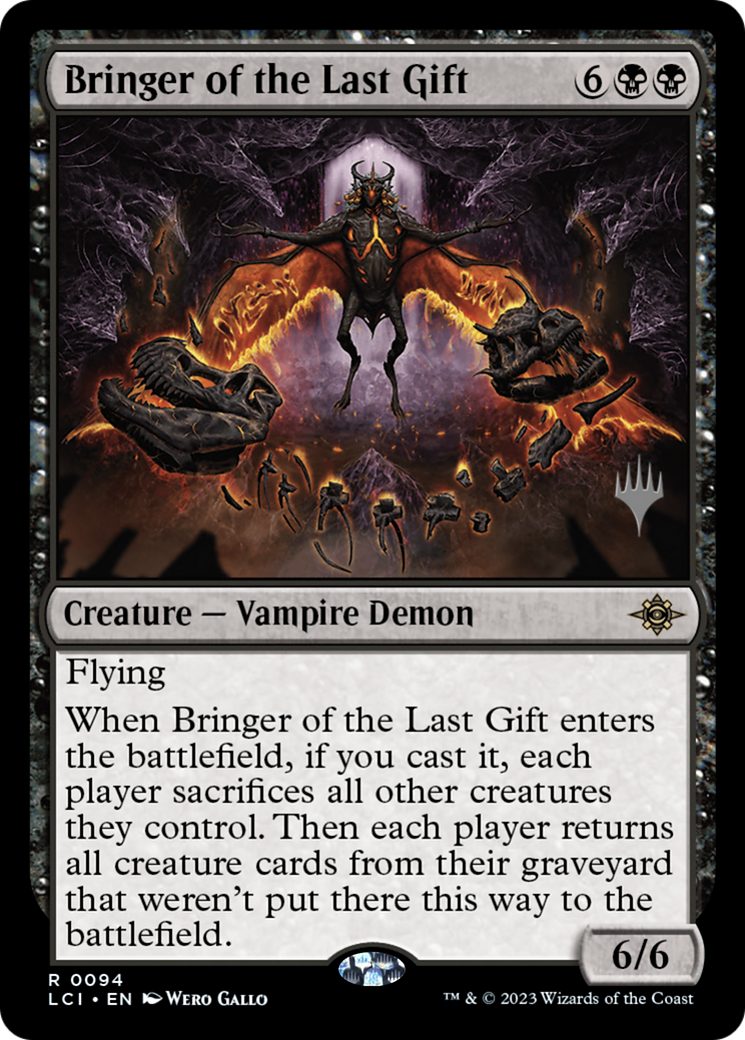 Bringer of the Last Gift (PPLCI-094) - The Lost Caverns of Ixalan Promos (Promo Pack) Foil