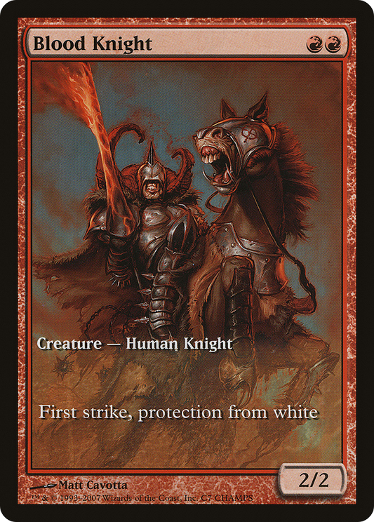 Blood Knight (PCMP-007) - Champs and States