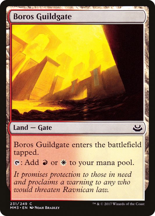 Boros Guildgate (MM3-231) - Modern Masters 2017 Foil