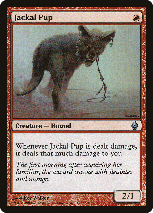 Jackal Pup (PD2-002) - Premium Deck Series: Fire and Lightning Foil