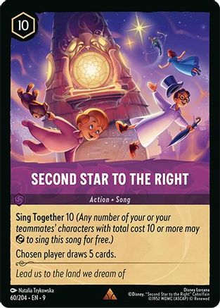 (060/204)  Second Star to the Right - Fabled  Normal