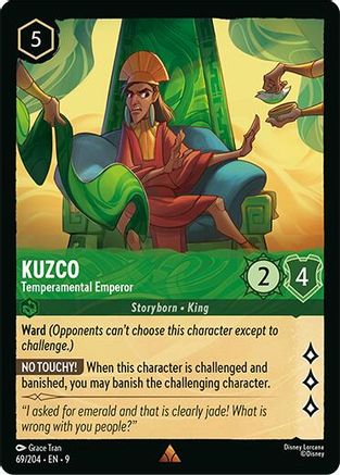 (069/204)  Kuzco - Temperamental Emperor - Fabled  Normal