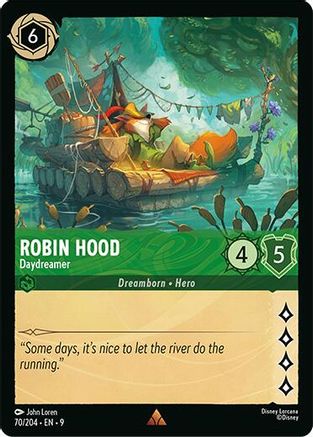 (070/204)  Robin Hood - Daydreamer - Fabled  Cold Foil
