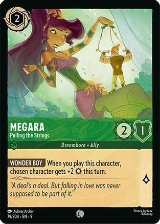(079/204)  Megara - Pulling the Strings - Fabled  Normal