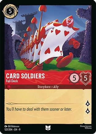 (122/204)  Card Soldiers - Full Deck - Fabled  Normal