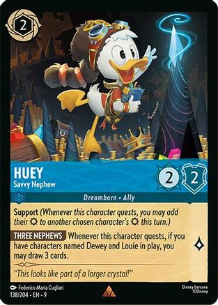 (138/204)  Huey - Savvy Nephew - Fabled  Normal