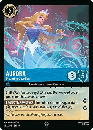 (153/204)  Aurora - Dreaming Guardian - Fabled  Cold Foil