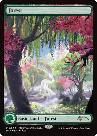 Forest (Year of the Snake 2025)  (SSP-006) - Standard Showdown Promos Foil