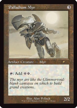 Palladium Myr (Retro Frame)  (WPN-003) - WPN & Gateway Promos Foil