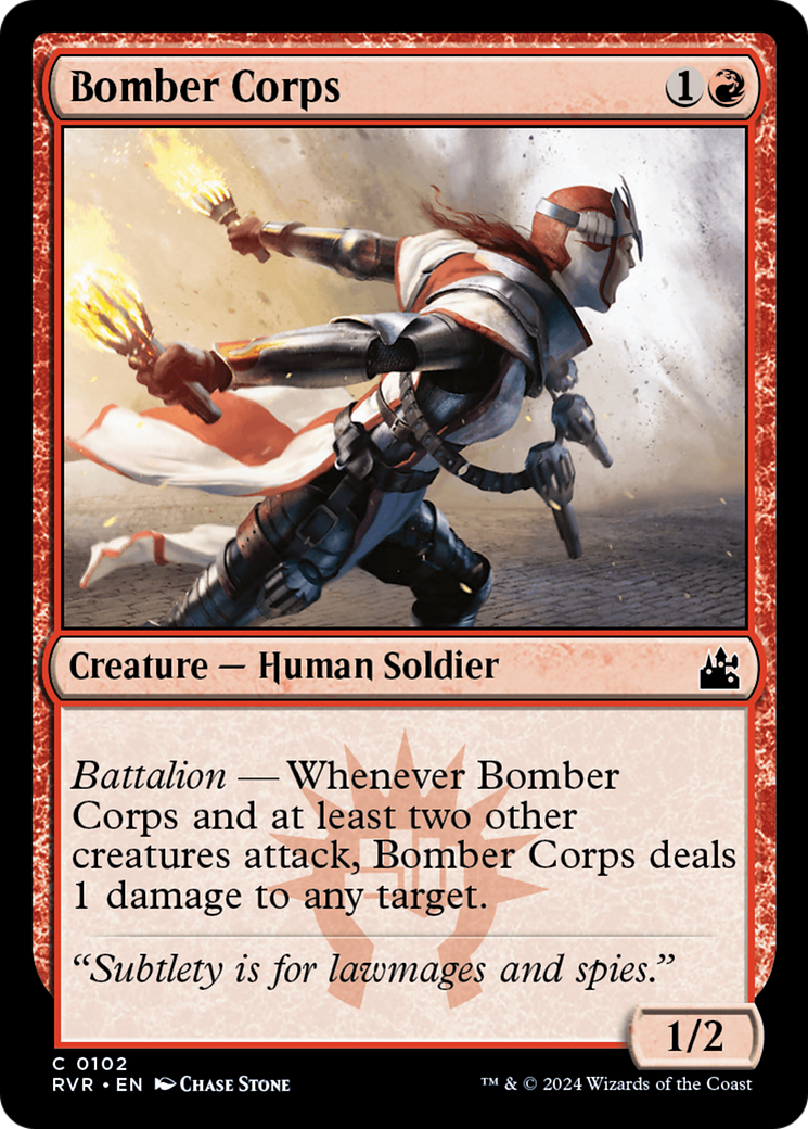Bomber Corps (RVR-102) - Ravnica Remastered Foil