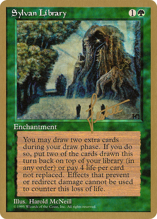 Sylvan Library (PTC-BL273) - Pro Tour Collector Set