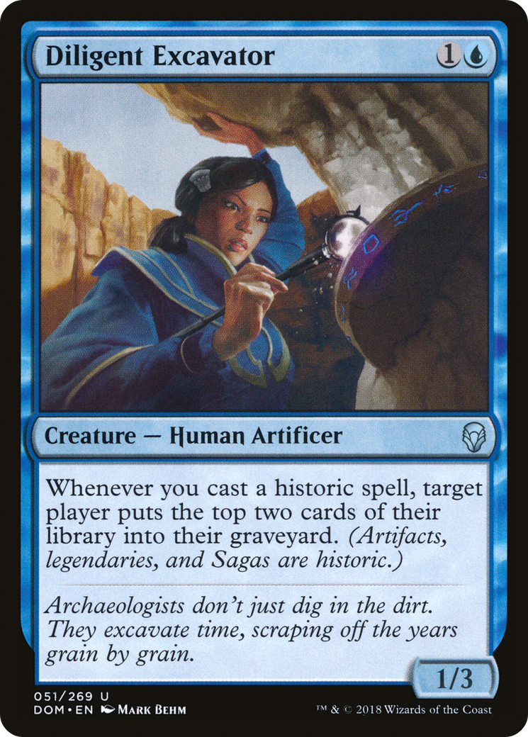 Diligent Excavator (DOM-051) - Dominaria