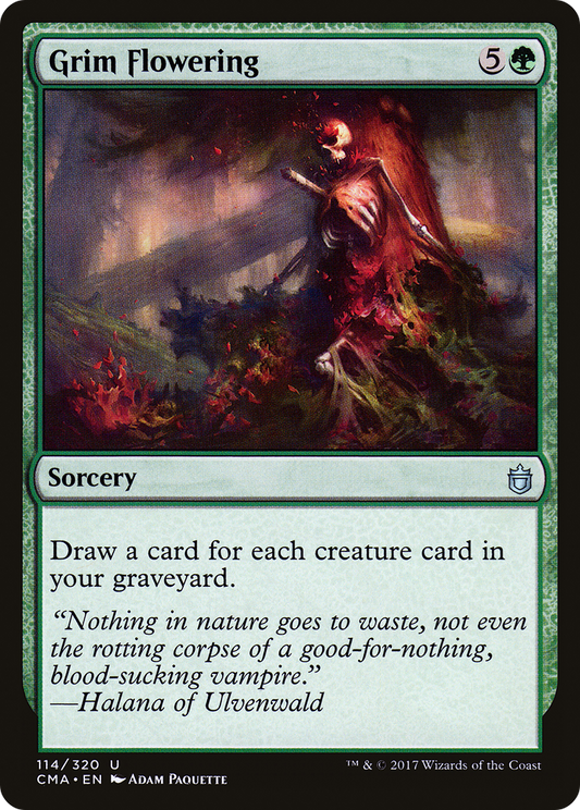 Grim Flowering (CMA-114) - Commander Anthology