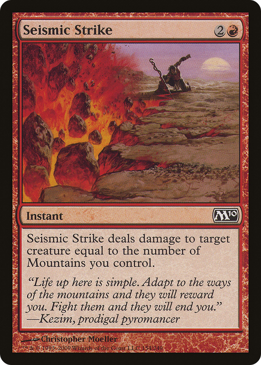 Seismic Strike (M10-154) - Magic 2010