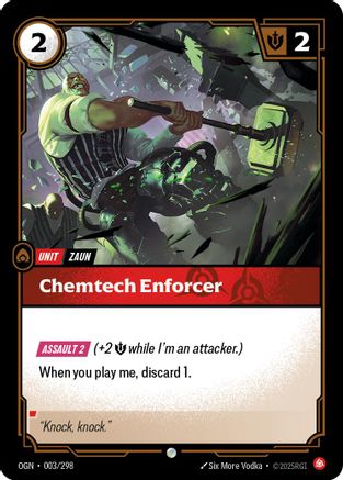 (003/298) Chemtech Enforcer - Origins
