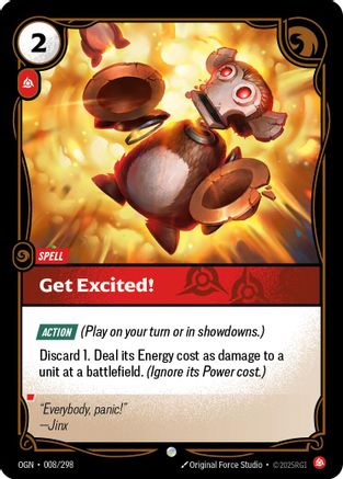 (008/298) Get Excited! - Origins Foil