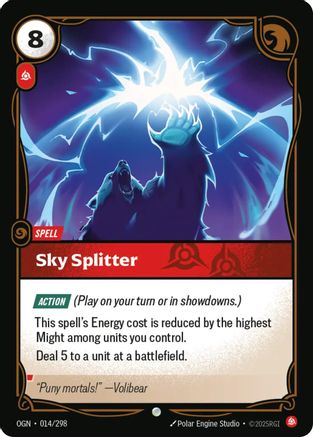 (014/298) Sky Splitter - Origins
