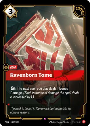 (032/298) Ravenborn Tome - Origins Foil
