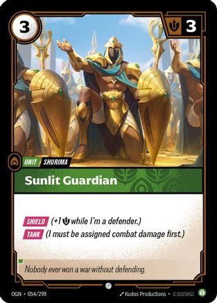 (054/298) Sunlit Guardian - Origins