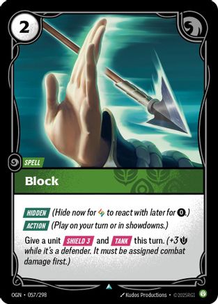 (057/298) Block - Origins Foil