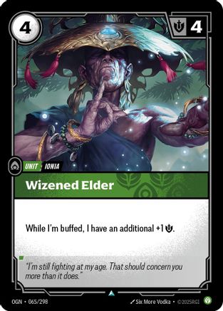 (065/298) Wizened Elder - Origins Foil