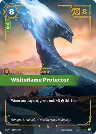 (082/298) Whiteflame Protector - Origins Foil