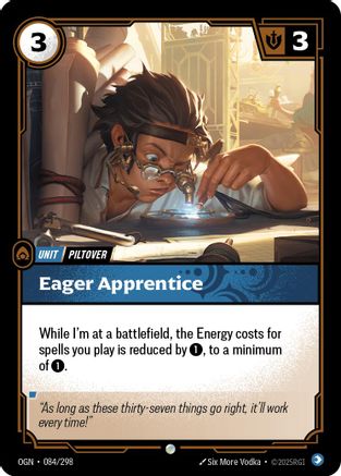 (084/298) Eager Apprentice - Origins
