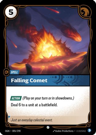 (085/298) Falling Comet - Origins Foil
