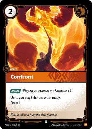 (129/298) Confront - Origins Foil