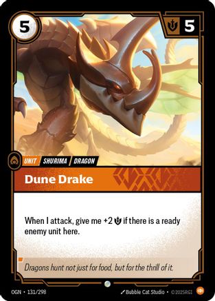 (131/298) Dune Drake - Origins Foil