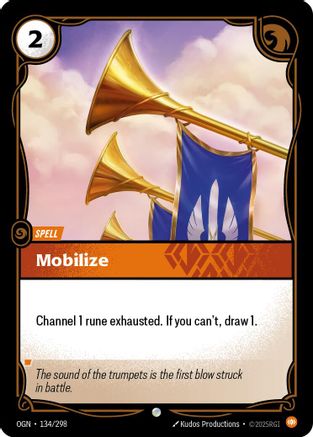 (134/298) Mobilize - Origins Foil