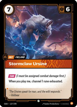 (137/298) Stormclaw Ursine - Origins