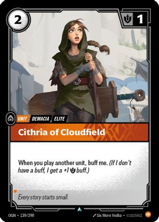 (139/298) Cithria of Cloudfield - Origins