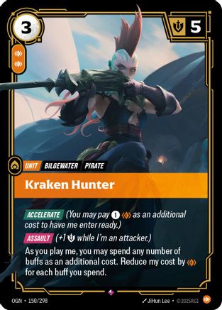 (150/298) Kraken Hunter - Origins Foil