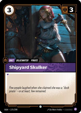 (175/298) Shipyard Skulker - Origins